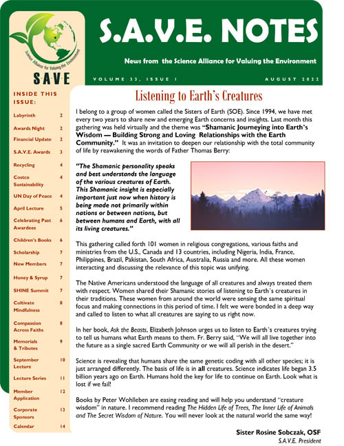 January 2021 SAVE Newsletter